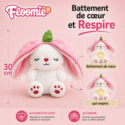 Peluche Lapin qui Respire | Floomie® Floomie