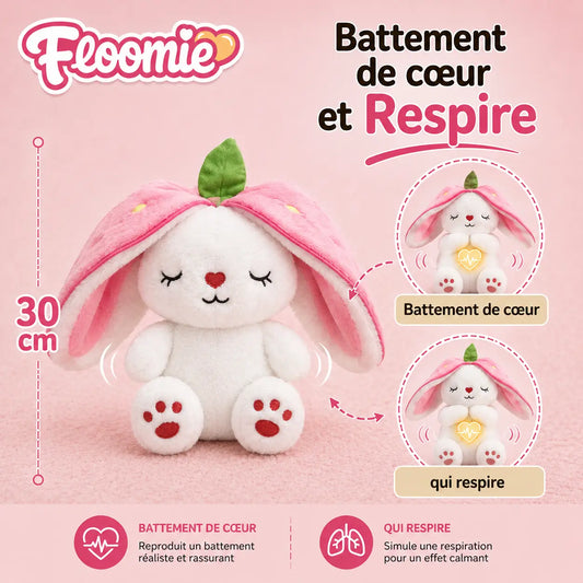 Peluche Lapin qui Respire | Floomie® Floomie