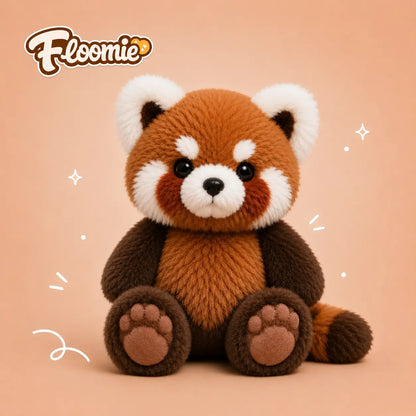 La peluche Panda roux qui court | Floomie® Floomie