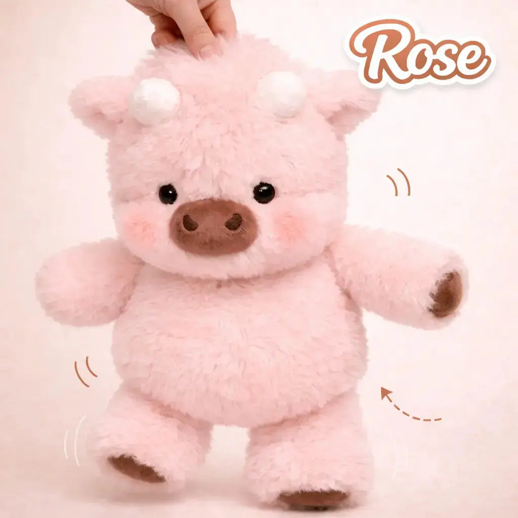 La peluche vache qui court quand on l’agite | Floomie® Floomie
