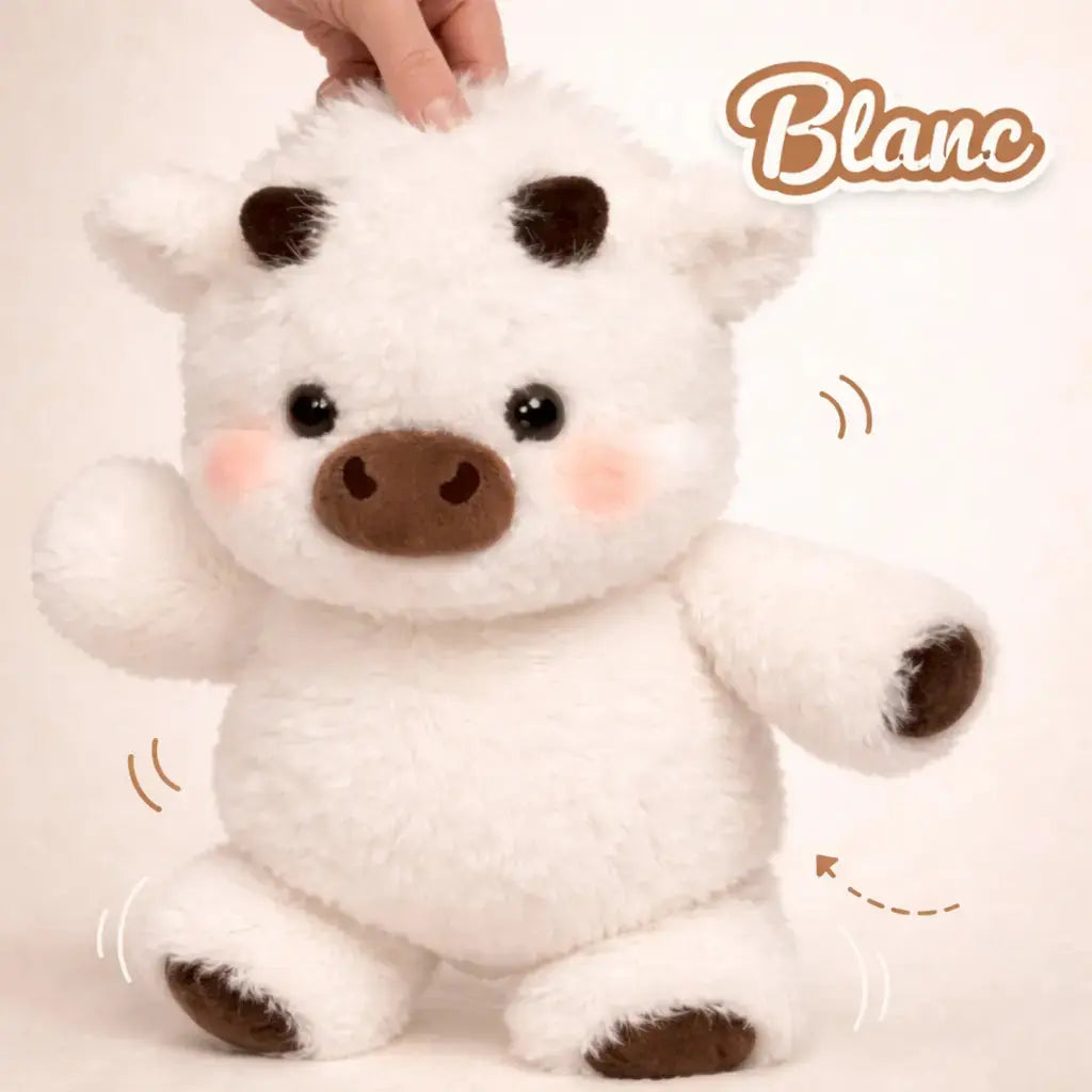 La peluche vache qui court quand on l’agite | Floomie® Floomie